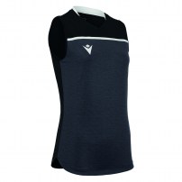 Волейбольна футболка жіноча Macron THALLIUM Чорний/Білий