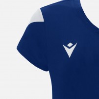Волейбольна футболка жіноча Macron OXYGEN Синій/Білий