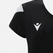 Волейбольная футболка женская Macron OXYGEN Черный/Белый