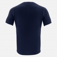 Волейбольна футболка чоловіча Macron RHODIUM Темно-синій/Білий