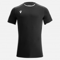 Волейбольна футболка чоловіча Macron RHODIUM Чорний/Темно-сірий/Білий