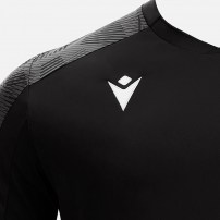 Волейбольна футболка чоловіча Macron GEDE Чорний/Темно-сірий