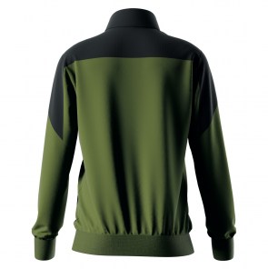 Спортивна куртка жіноча Errea BEA Темно-зелений/Чорний