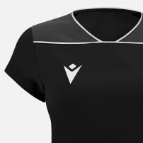 Волейбольна форма жіноча Macron ZINC/OSMIUM HERO Чорний/Темно-сірий/Білий