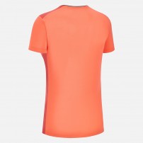 Волейбольна форма жіноча Macron ZINC/OSMIUM HERO Кораловий/Темно-кораловий/Антрацит/Чорний