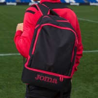 Рюкзак Joma ESTADIO III Чорний/Червоний