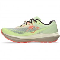 Кросівки для бігу чоловічі Asics FUJISPEED 4 Illuminate yellow/Dark aubergine