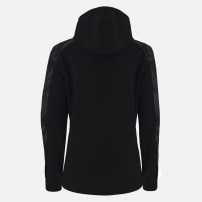 Спортивна куртка жіноча Macron APHRODITE Чорний/Темно-сірий