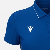 Поло жіноче Macron MELODY Синій/Білий