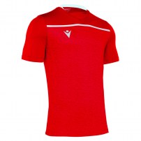 Волейбольная футболка мужская Macron DENEB Красный/Белый