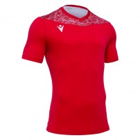 Волейбольная футболка мужская Macron NASH Красный/Белый