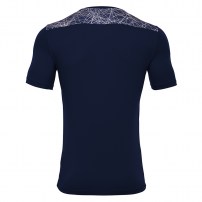 Волейбольная футболка мужская Macron NASH Темно-синий/Белый