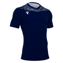 Волейбольна футболка чоловіча Macron NASH Темно-синій/Білий