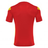 Волейбольна футболка чоловіча Macron POLIS Червоний/Жовтий