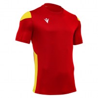 Волейбольная футболка мужская Macron POLIS Красный/Желтый