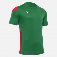 Волейбольная футболка мужская Macron POLIS Зеленый/Красный