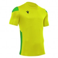 Волейбольна футболка чоловіча Macron POLIS Жовтий/Зелений