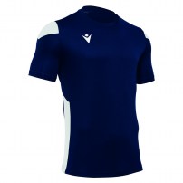 Волейбольна футболка чоловіча Macron POLIS Темно-синій/Білий