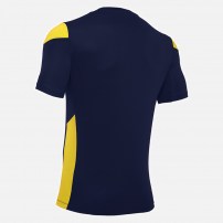 Волейбольна футболка чоловіча Macron POLIS Темно-синій/Жовтий