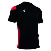 Волейбольная футболка мужская Macron POLIS Черный/Красный