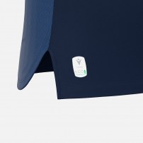 Волейбольна футболка жіноча Macron LILY ECO Темно-синій/Білий