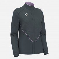 Спортивна куртка жіноча Macron ARTEMIS Антрацит/Бузковий
