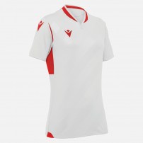 Волейбольная футболка женская Macron ALYA Белый/Красный