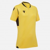 Волейбольная футболка женская Macron ALYA Желтый/Черный