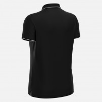 Поло жіноче Macron MELODY Чорний/Білий