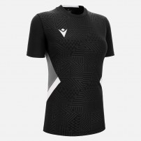 Волейбольна футболка жіноча Macron SKAT Чорний/Білий