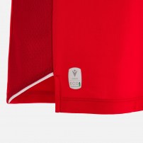 Волейбольна форма жіноча Macron STEEL ECO/KRYPTON EVO HERO Червоний/Темно-червоний/Білий