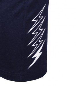 Тренувальні шорти чоловічі Zeus ENEA Темно-синій/Темно-сірий