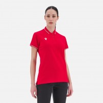 Поло жіноче Macron WALTZ ECO Червоний