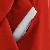 Спортивна куртка жіноча Macron BASTET Червоний/Білий