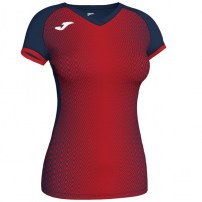 Волейбольная футболка женская Joma SUPERNOVA Темно-синий/Красный