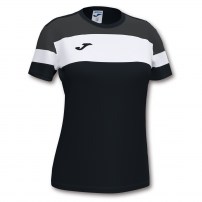 Волейбольная футболка женская Joma CREW IV Черный/Серый/Белый
