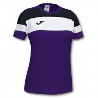 Волейбольная футболка женская Joma CREW IV Фиолетовый/Черный/Белый