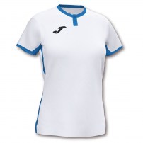 Волейбольная футболка женская Joma TOLETUM II Белый/Синий