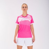 Волейбольная футболка женская Joma SUPERNOVA II Светло-розовый/Белый