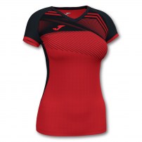 Волейбольная футболка женская Joma SUPERNOVA II Красный/Черный