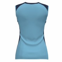 Волейбольная майка женская Joma SUPERNOVA II Бирюзовый/Темно-синий