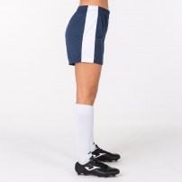 Волейбольні шорти жіночі Joma MAXI Темно-синій/Білий