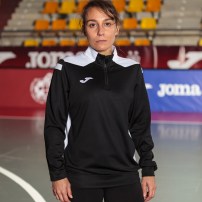 Спортивна куртка жіноча Joma CHAMPIONSHIP VI Чорний/Білий