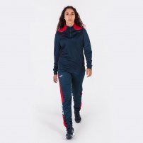 Спортивна куртка жіноча Joma CHAMPIONSHIP VI Темно-синій/Червоний