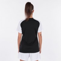 Волейбольна футболка жіноча Joma ACADEMY IV Чорний/Білий