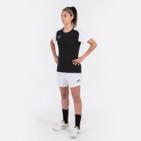 Волейбольна футболка жіноча Joma ACADEMY IV Чорний/Білий