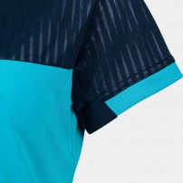 Волейбольна футболка жіноча Joma MONTREAL Бірюзовий/Темно-синій