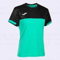 Волейбольна футболка жіноча Joma MONTREAL Зелений/Чорний
