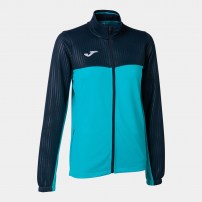 Спортивна куртка жіноча Joma MONTREAL Бірюзовий/Темно-синій