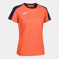 Волейбольна футболка жіноча Joma ECO CHAMPIONSHIP Кораловий/Темно-синій